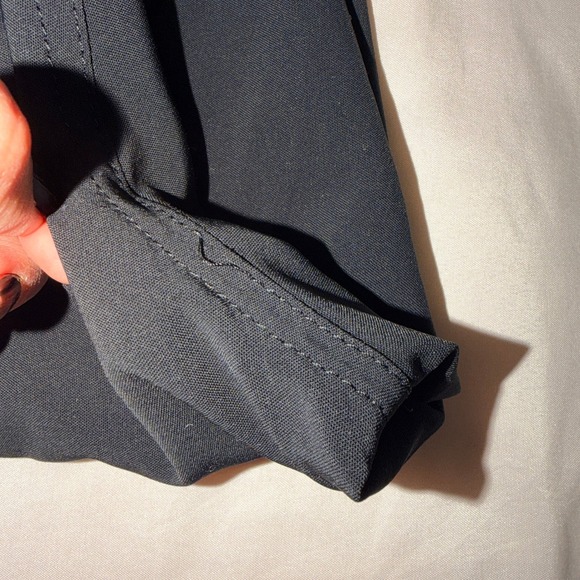 M.M.LaFleur Foster Pant‎ Black Straight Leg Elastic Waist Size 14 - Picture 10 of 10